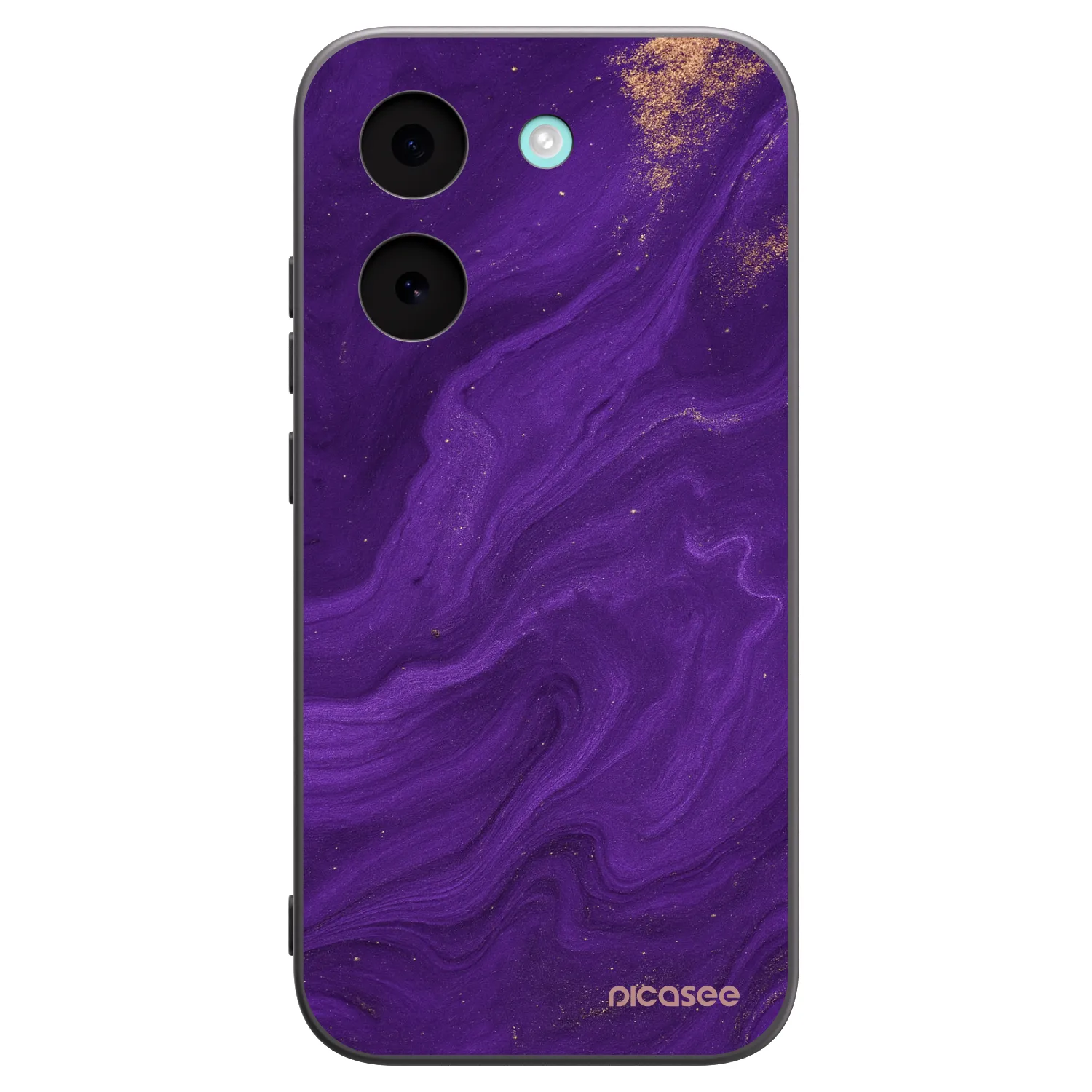 Picasee Μαύρη θήκη σιλικόνης για Xiaomi Poco X8 Pro - Purple