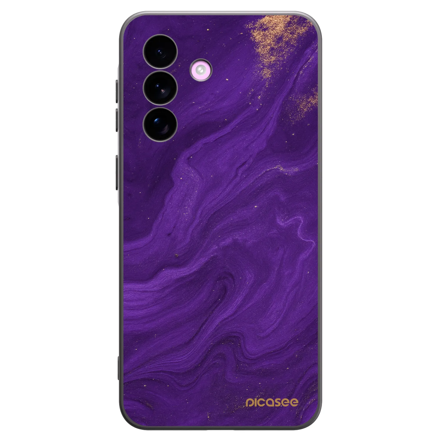 Picasee Μαύρη θήκη σιλικόνης για Samsung Galaxy A57 5G - Purple