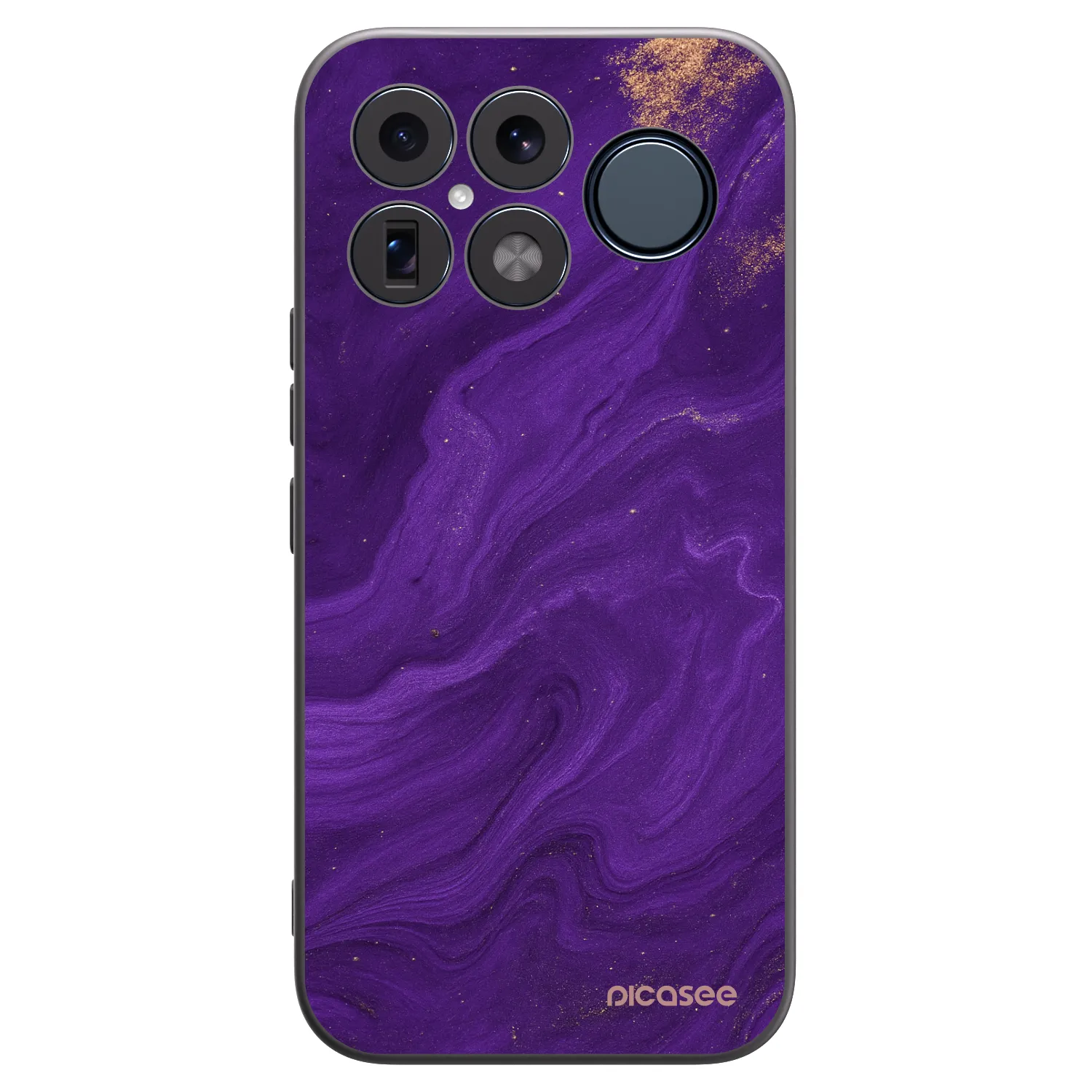 Picasee Μαύρη θήκη σιλικόνης για Xiaomi Poco F8 Ultra - Purple