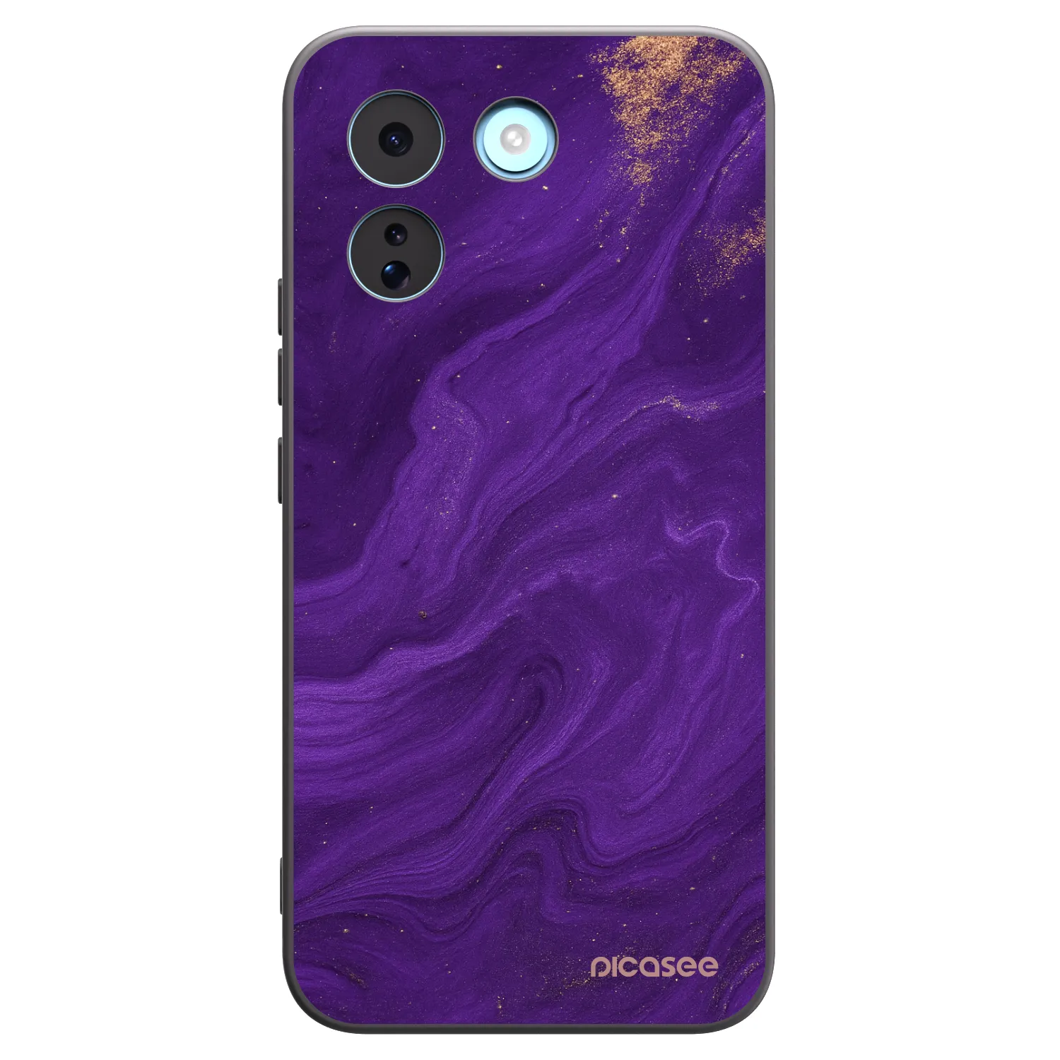 Picasee Μαύρη θήκη σιλικόνης για Xiaomi Redmi Note 17 Pro MAX 5G - Purple