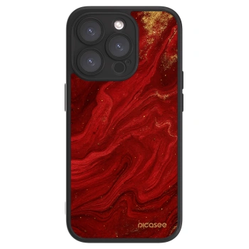 Picasee ULTIMATE CASE MagSafe pro Apple iPhone 15 Pro - Red