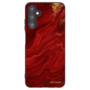 Picasee Μαύρη θήκη σιλικόνης για Samsung Galaxy A05s A057G - Red