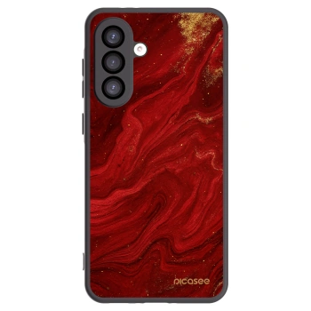 Picasee Μαύρη θήκη σιλικόνης για Samsung Galaxy A26 5G A266B - Red
