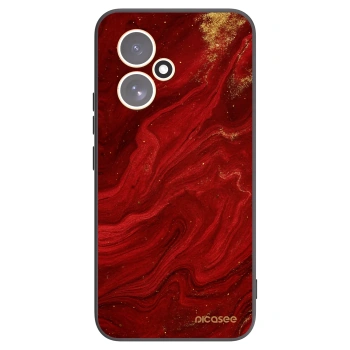 Picasee Μαύρη θήκη σιλικόνης για Honor 400 5G - Red
