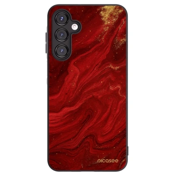 Picasee Μαύρη θήκη σιλικόνης για Samsung Galaxy A16 4G - Red
