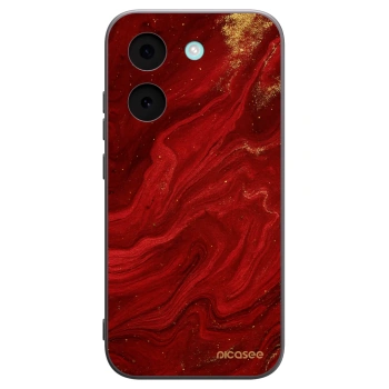 Picasee Μαύρη θήκη σιλικόνης για Xiaomi Poco X8 Pro - Red