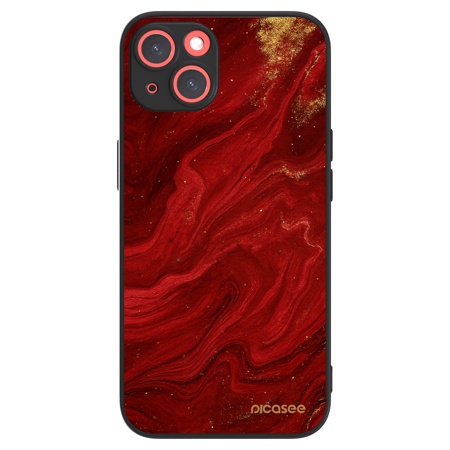 Picasee ULTIMATE CASE MagSafe pro Apple iPhone 13 - Red