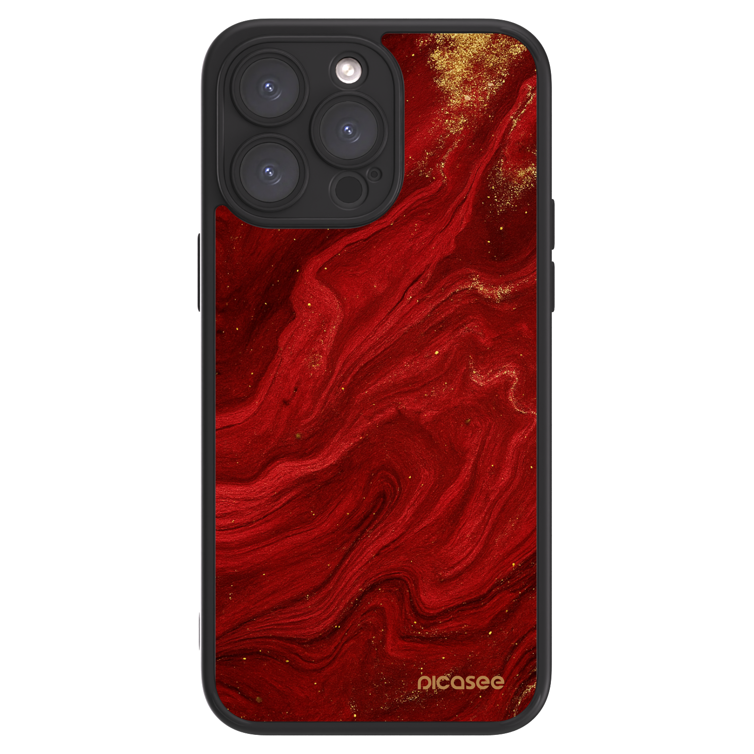 Picasee ULTIMATE CASE MagSafe pro Apple iPhone 15 Pro Max - Red
