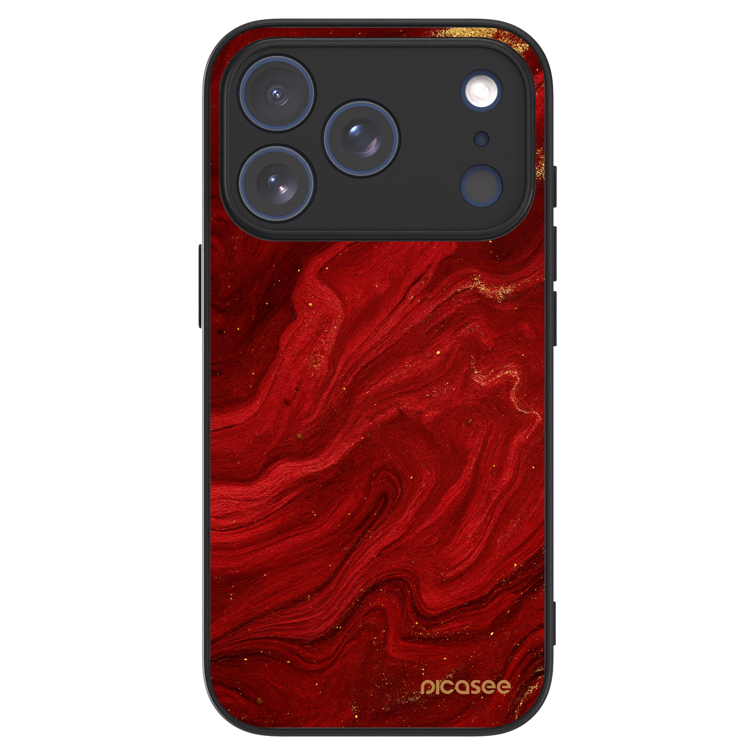 Picasee ULTIMATE CASE MagSafe pro Apple iPhone 17 Pro - Red