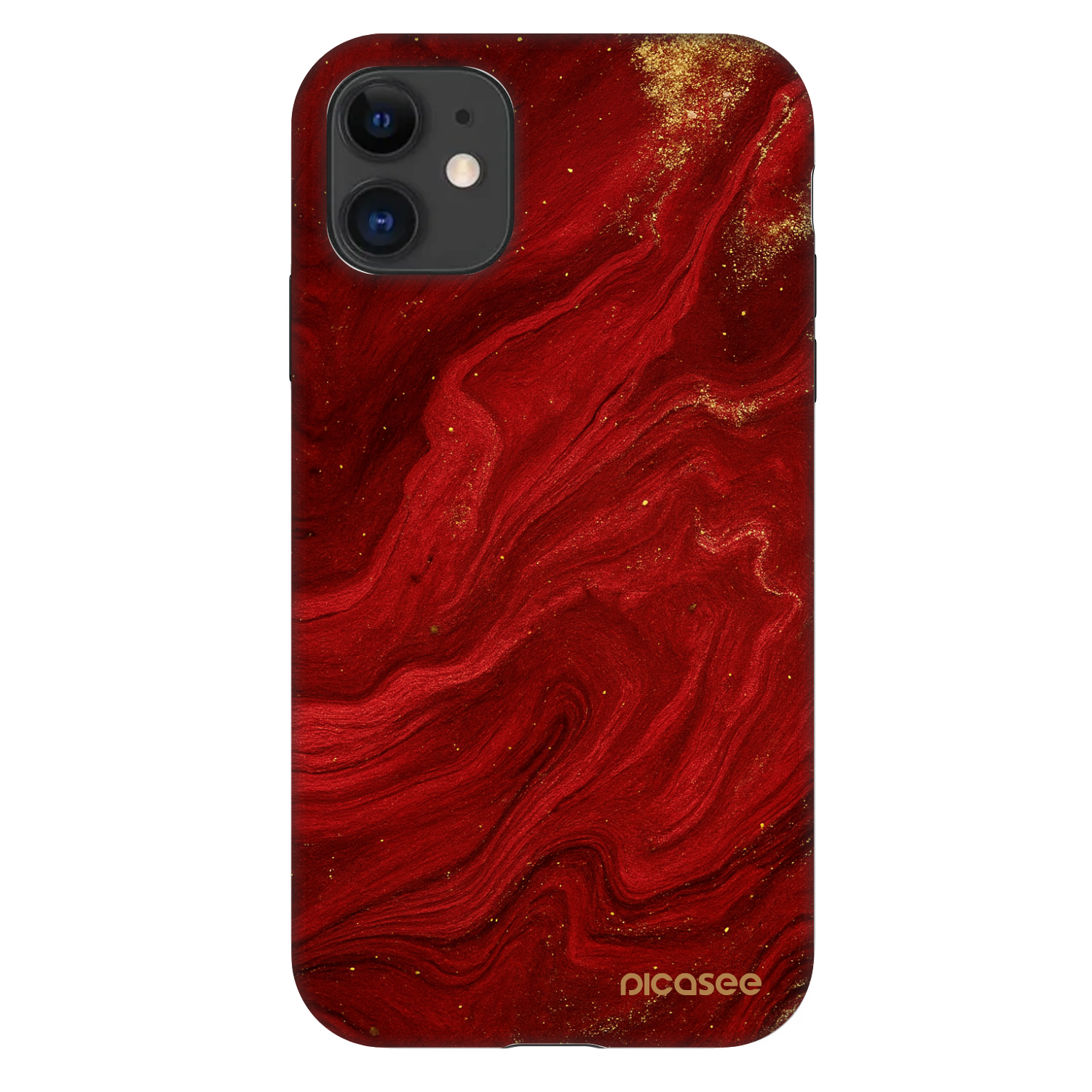 Picasee Fashion Case για Apple iPhone 11 - Red