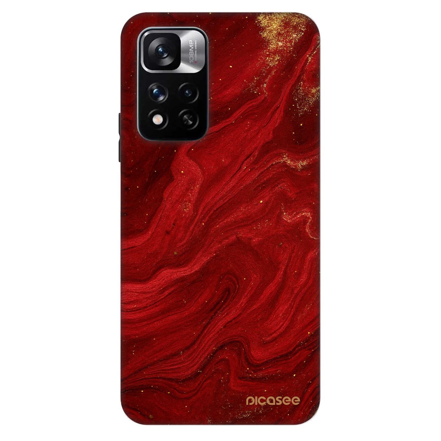 Picasee Fashion Case για Xiaomi Redmi Note 11 Pro 5G - Red