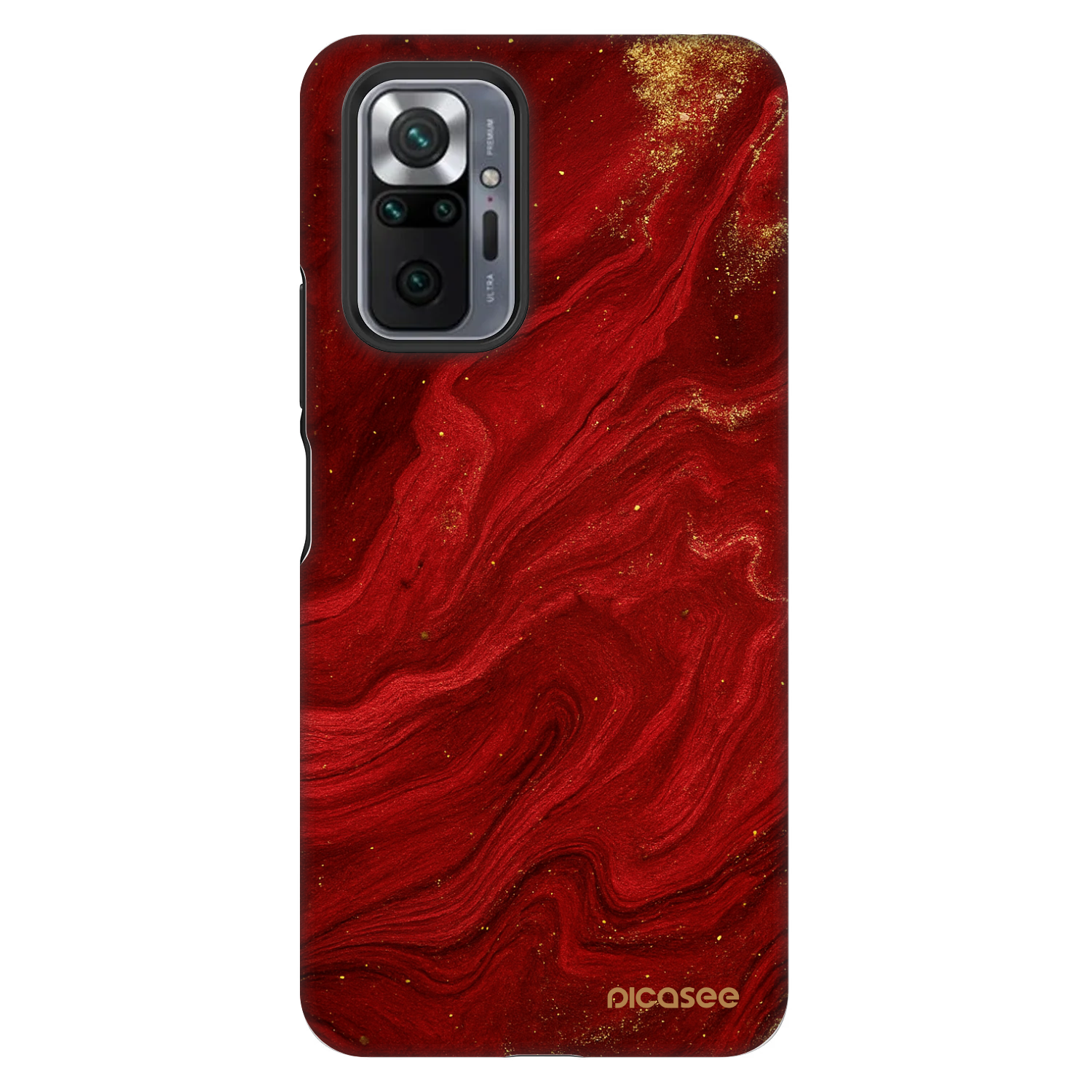 Picasee Fashion Case για Xiaomi Redmi Note 10 Pro - Red