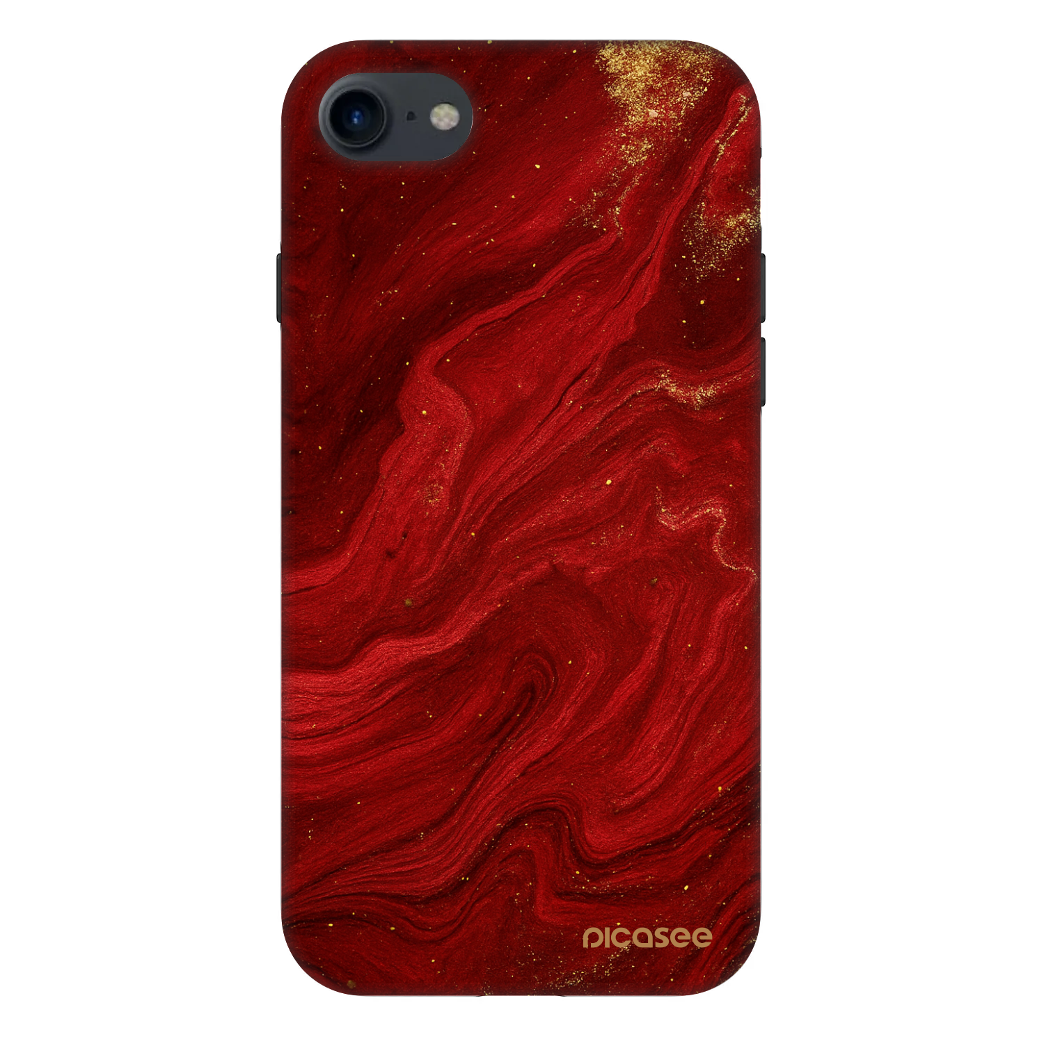 Picasee Fashion Case για Apple iPhone SE 2020 - Red