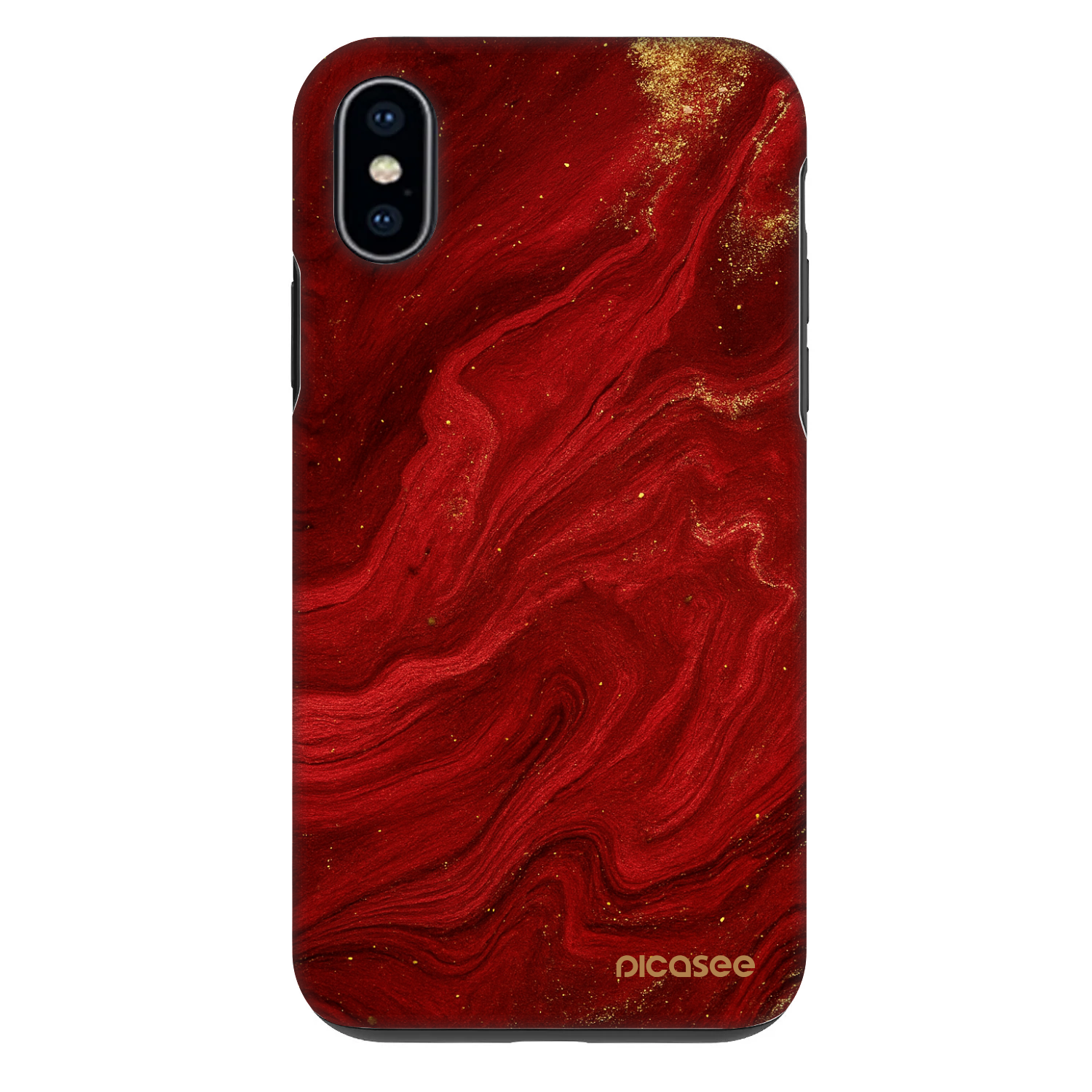 Picasee Fashion Case για Apple iPhone X/XS - Red