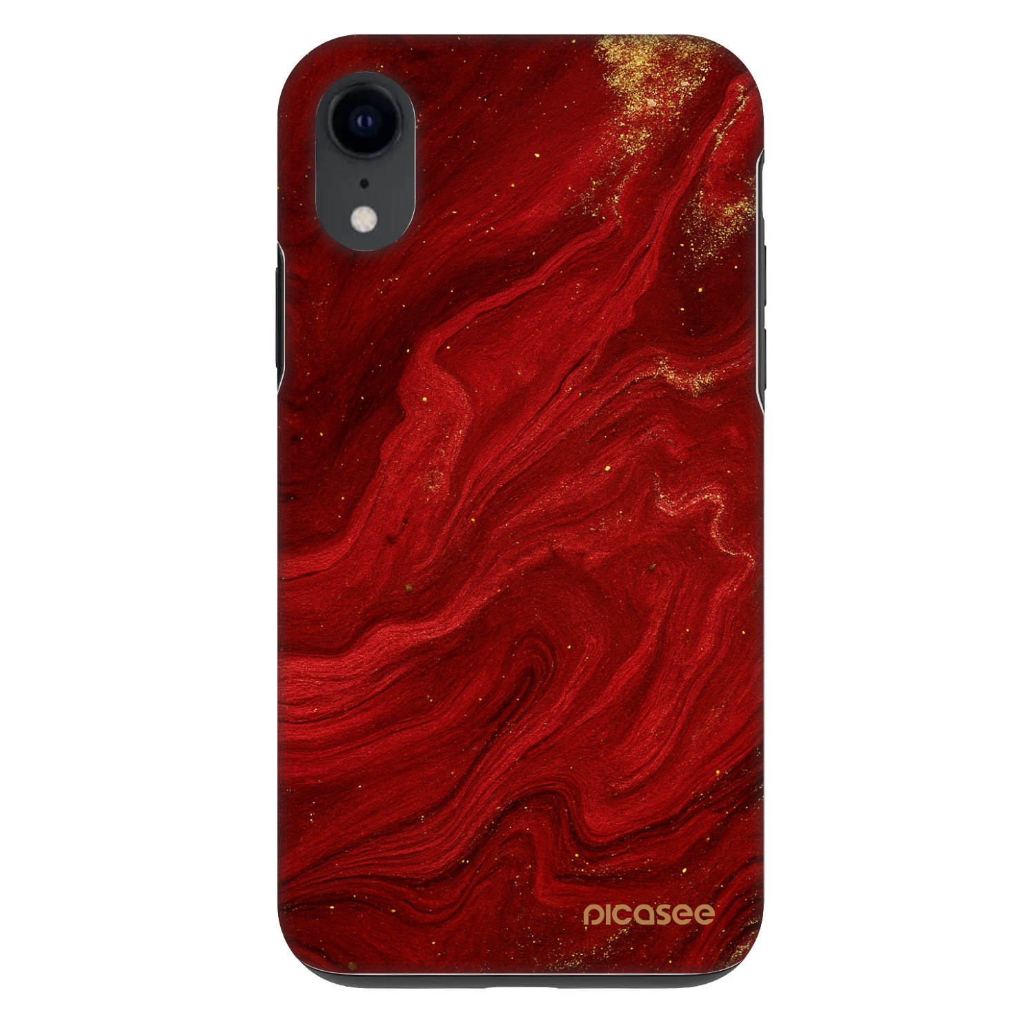 Picasee Fashion Case για Apple iPhone XR - Red