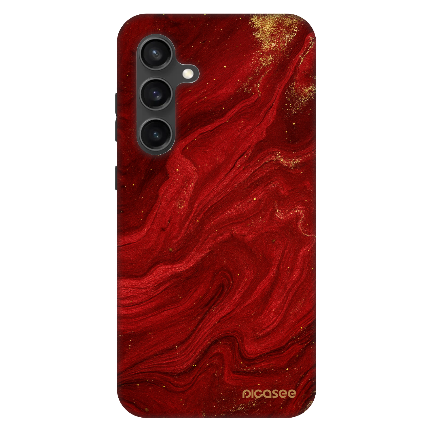 Picasee Fashion Case για Samsung Galaxy S24 FE S721B - Red