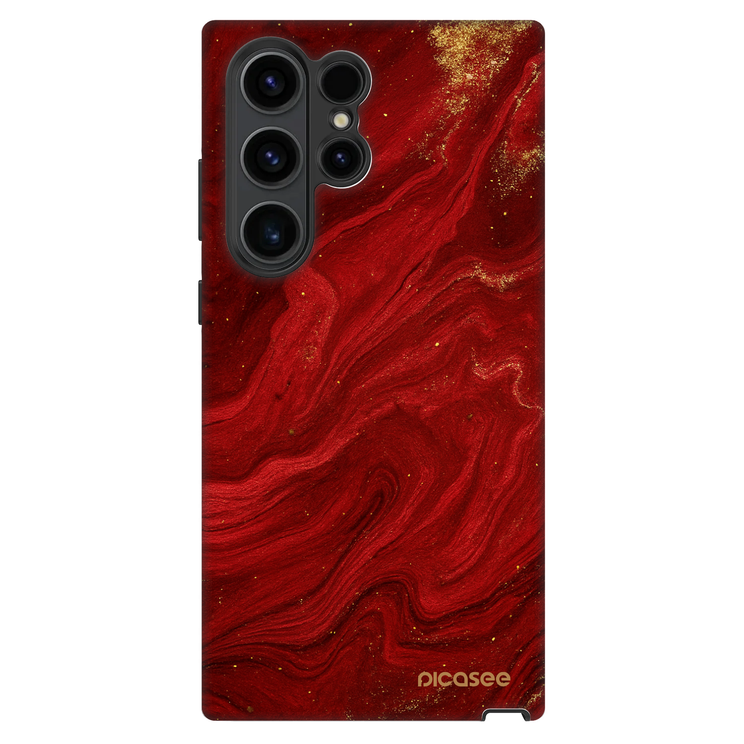Picasee Fashion Case για Samsung Galaxy S23 Ultra 5G - Red