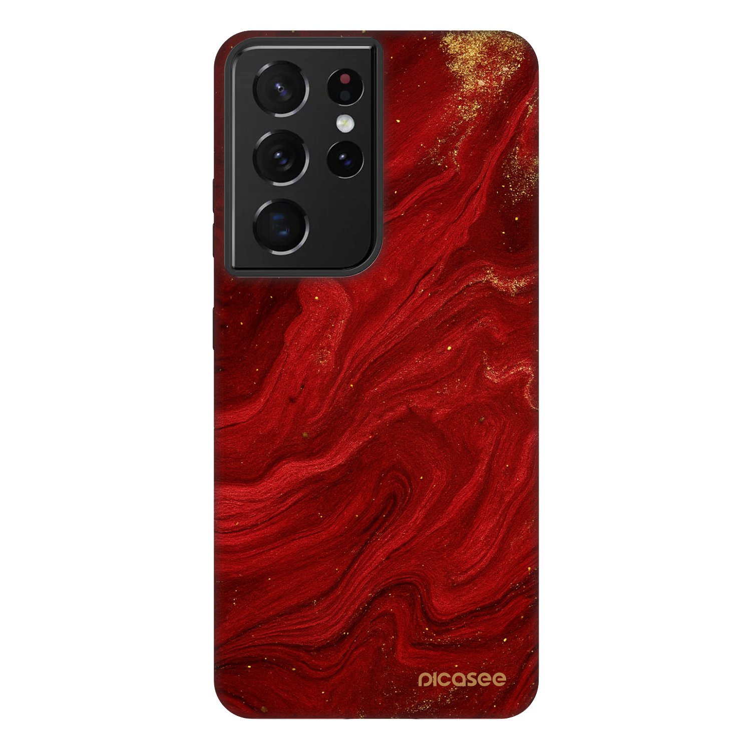 Picasee Fashion Case για Samsung Galaxy S21 Ultra 5G G998B - Red