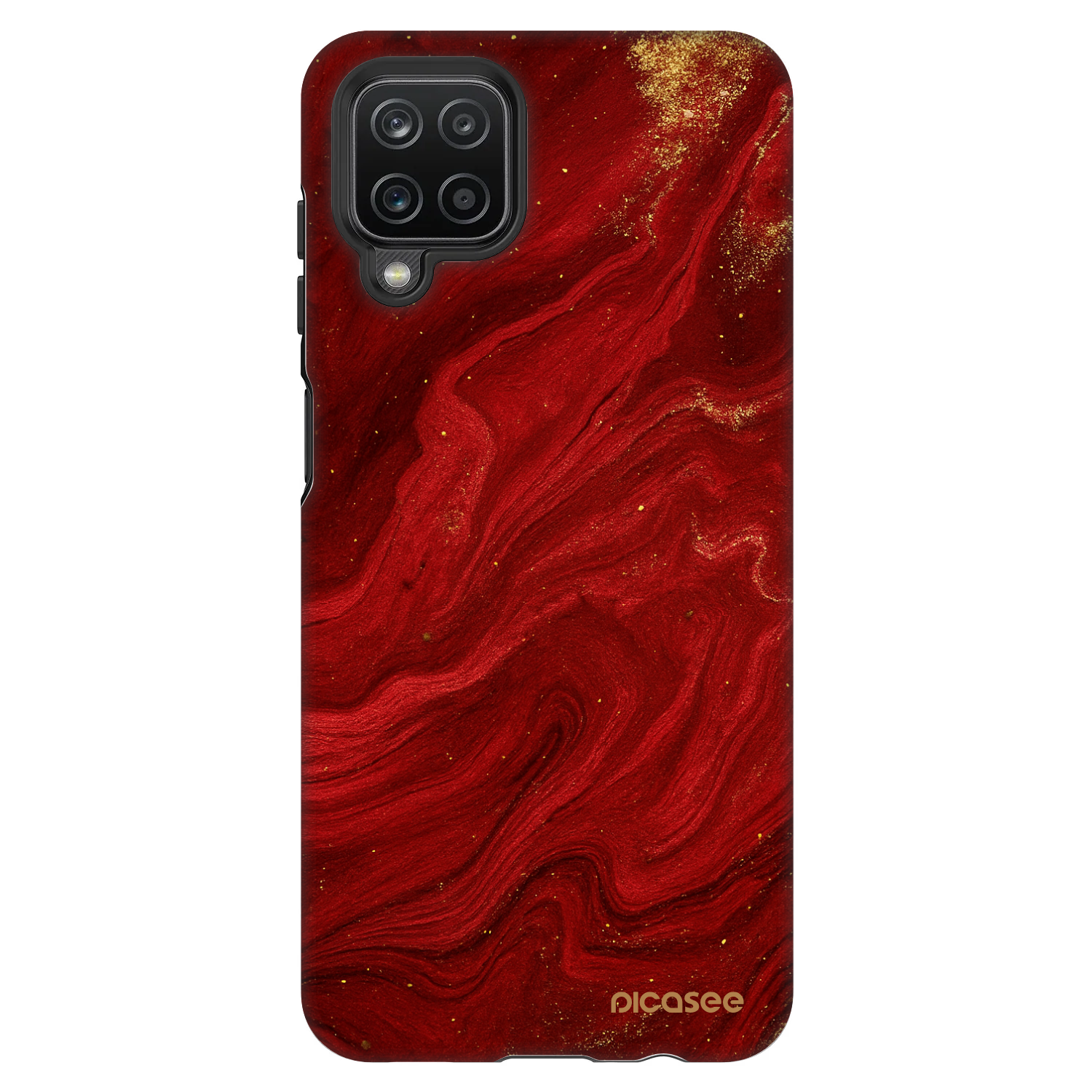Picasee Fashion Case για Samsung Galaxy A12 A125F - Red