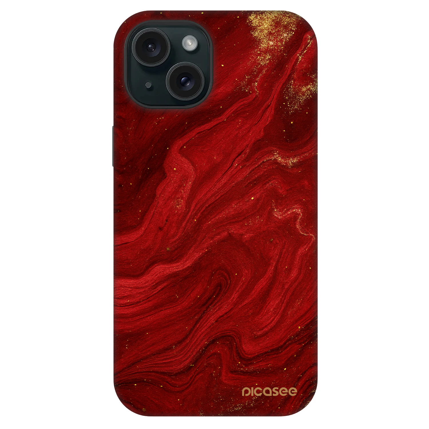 Picasee Fashion Case MagSafe για Apple iPhone 15 - Red