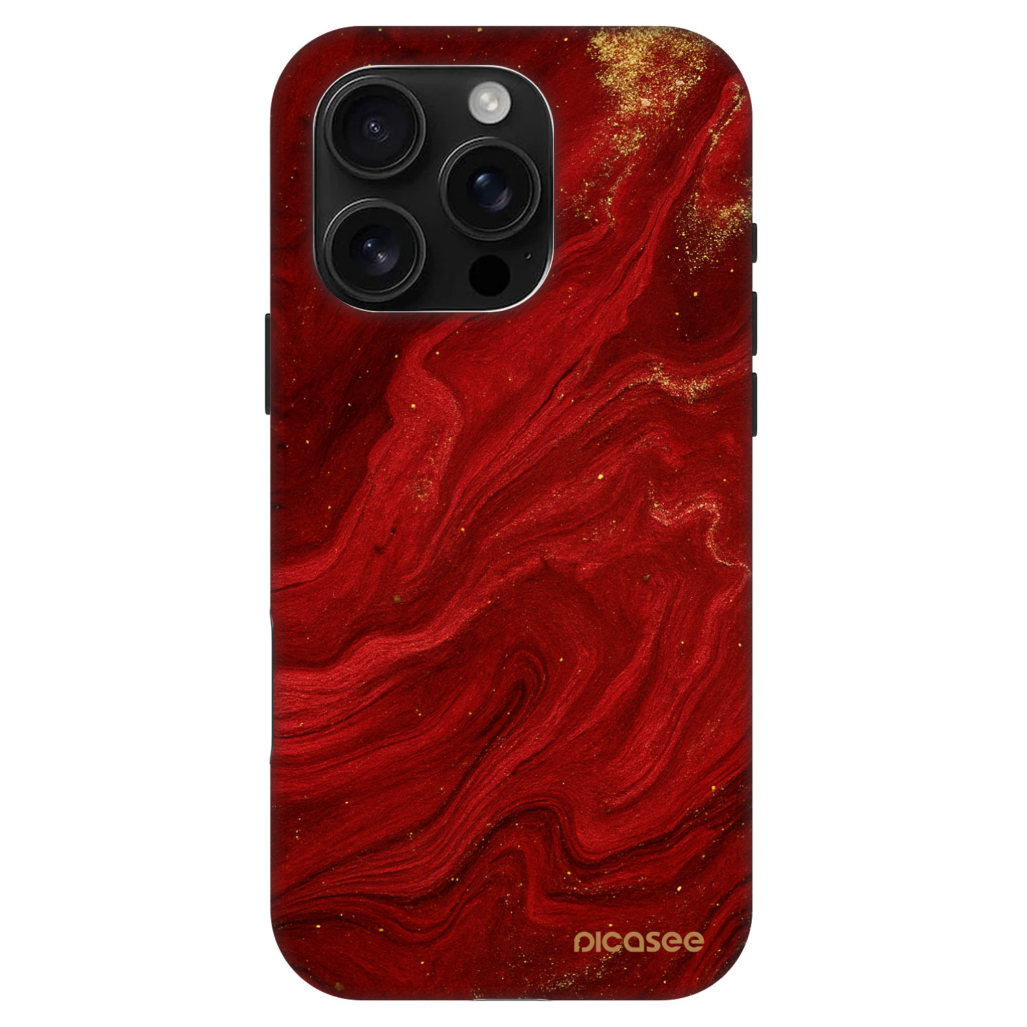 Picasee Fashion Case MagSafe για Apple iPhone 16 Pro - Red