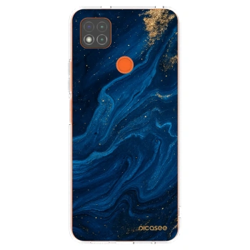 Picasee διαφανής θήκη σιλικόνης Xiaomi Redmi 9C - Blue