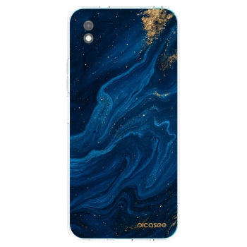 Picasee Μαύρη θήκη σιλικόνης για Xiaomi Redmi 9A - Blue
