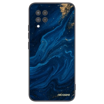 Picasee Μαύρη θήκη σιλικόνης για Samsung Galaxy A42 A426B - Blue