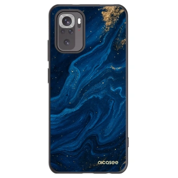 Picasee Μαύρη θήκη σιλικόνης για Xiaomi Redmi Note 10S - Blue