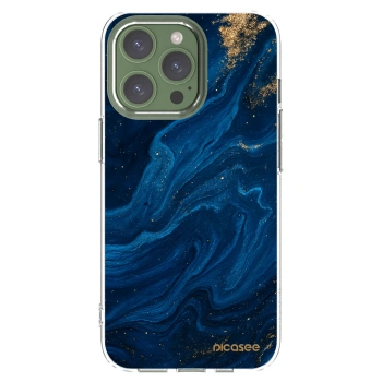 Picasee διαφανής θήκη σιλικόνης Apple iPhone 13 Pro - Blue