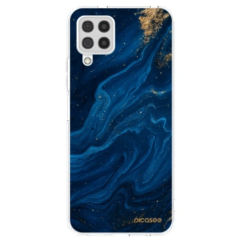 Picasee διαφανής θήκη σιλικόνης Samsung Galaxy A22 A225F 4G - Blue