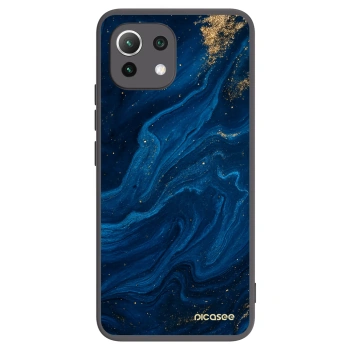 Picasee Μαύρη θήκη σιλικόνης για Xiaomi 11 Lite 5G NE - Blue