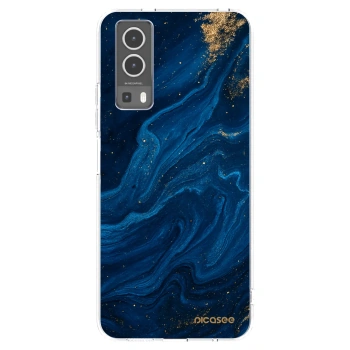 Picasee διαφανής θήκη σιλικόνης Vivo Y72 5G - Blue