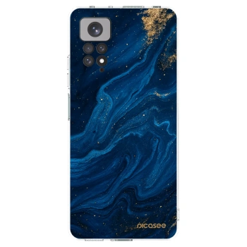 Picasee διαφανής θήκη σιλικόνης Xiaomi Redmi Note 11 - Blue