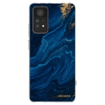 Picasee διαφανής θήκη σιλικόνης Xiaomi Redmi Note 11 Pro 5G - Blue
