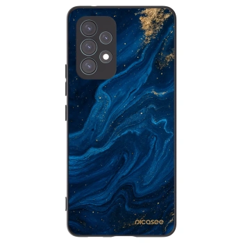 Picasee Μαύρη θήκη σιλικόνης για Samsung Galaxy A53 5G A536 - Blue
