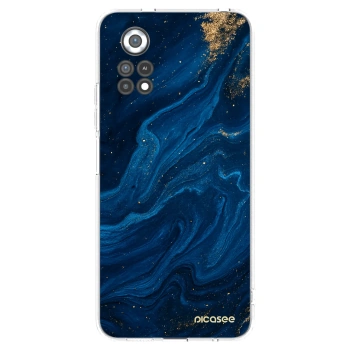 Picasee διαφανής θήκη σιλικόνης Xiaomi Poco X4 Pro 5G - Blue