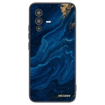 Picasee Μαύρη θήκη σιλικόνης για Vivo V23 5G - Blue
