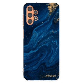 Picasee διαφανής θήκη σιλικόνης Samsung Galaxy A13 4G A135 - Blue