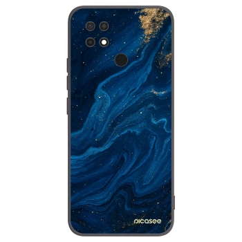 Picasee Μαύρη θήκη σιλικόνης για Xiaomi Redmi 10C - Blue