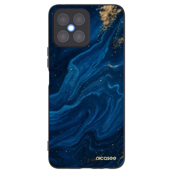 Picasee Μαύρη θήκη σιλικόνης για Honor X8 4G - Blue