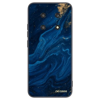 Picasee Μαύρη θήκη σιλικόνης για Honor Magic4 Lite 5G - Blue