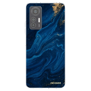 Picasee διαφανής θήκη σιλικόνης Xiaomi 12 Lite - Blue