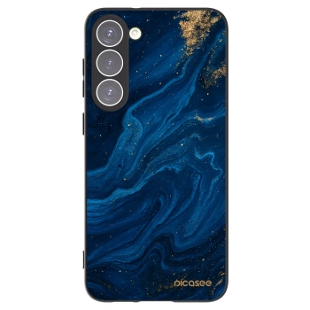 Picasee Μαύρη θήκη σιλικόνης για Samsung Galaxy S23+ 5G - Blue