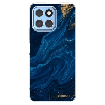 Picasee διαφανής θήκη σιλικόνης Honor X8 5G - Blue