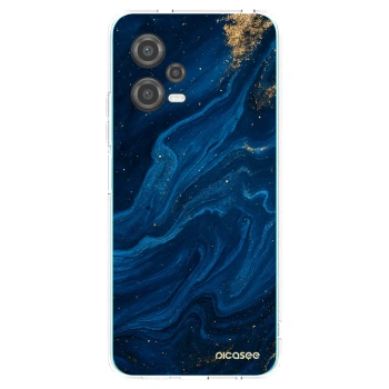 Picasee διαφανής θήκη σιλικόνης Xiaomi Poco X5 - Blue