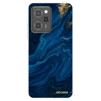 Picasee διαφανής θήκη σιλικόνης Xiaomi Poco X5 Pro - Blue