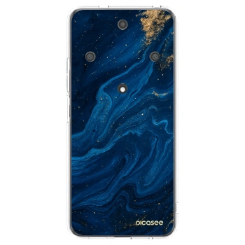 Picasee διαφανής θήκη σιλικόνης Honor Magic5 Lite 5G - Blue