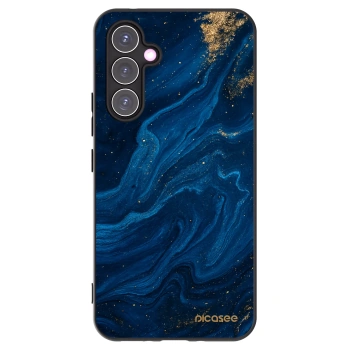 Picasee Μαύρη θήκη σιλικόνης για Samsung Galaxy A54 5G A546B - Blue