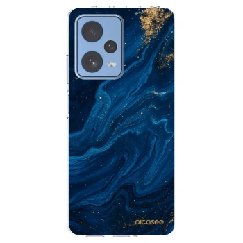 Picasee διαφανής θήκη σιλικόνης Xiaomi Redmi Note 12 Pro 5G - Blue